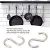 10Pcs S Shaped Hooks Strong Thickened Metal   S Shaped Widely Used Small S Hooks for Clothes Bags Utensils