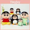 Brinquedo de Pelúcia Crayon Shinchan Tartaruga Pinguim Com Algodão PP Para Presente e Decoração de Crianças