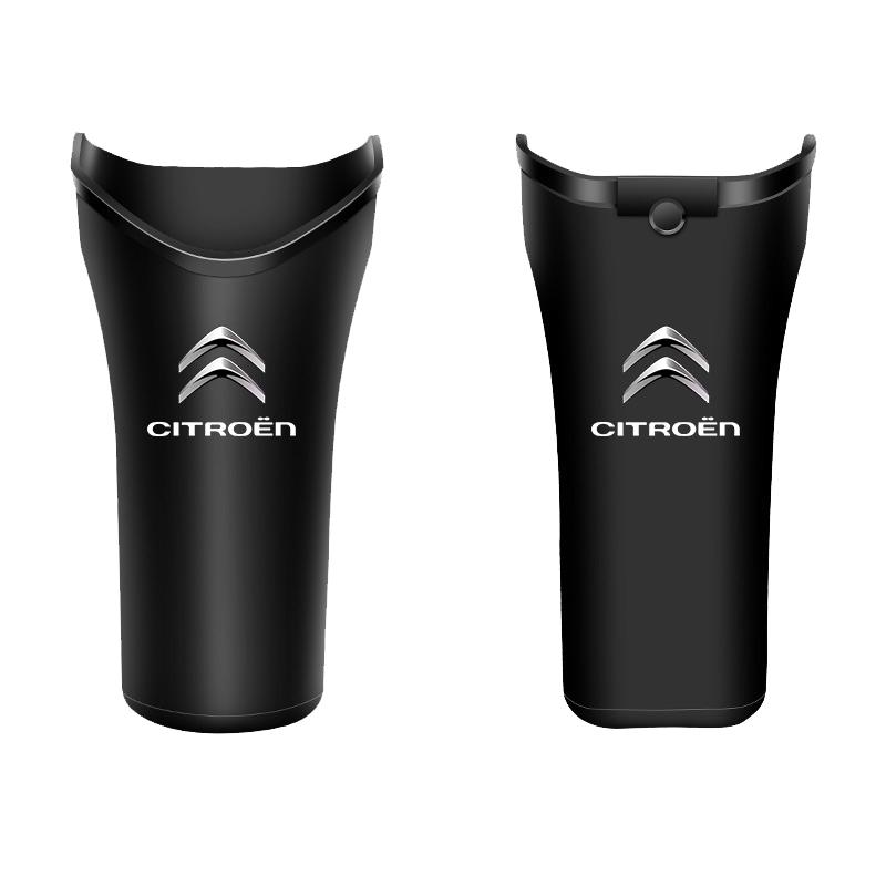 1/2Pcs Car Styling Car Storage Box Umbrella Garbage Organizer Bucket For Citroen C1 C2 C3 C4 C5 C6 C8 C4L DS3 DS4 Grand Picasso amj123
