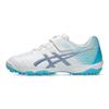 Asics Junior 6 TF Lightweight Versatile Shock Absorbing Durable Low Top Soccer Shoes Kids Soccer Shoes White Blue 1104A045-106