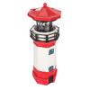 Solar Lighthouse 360 Degree Rotating Lighthouse Decoration Fadeless Resin LED Garden Lighthouse for Balcony Lawn BS38062