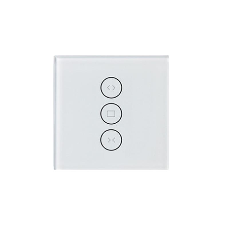Graffiti Zigbee Smart Curtain Switch with Touch, Remote, and Alexa Voice Control