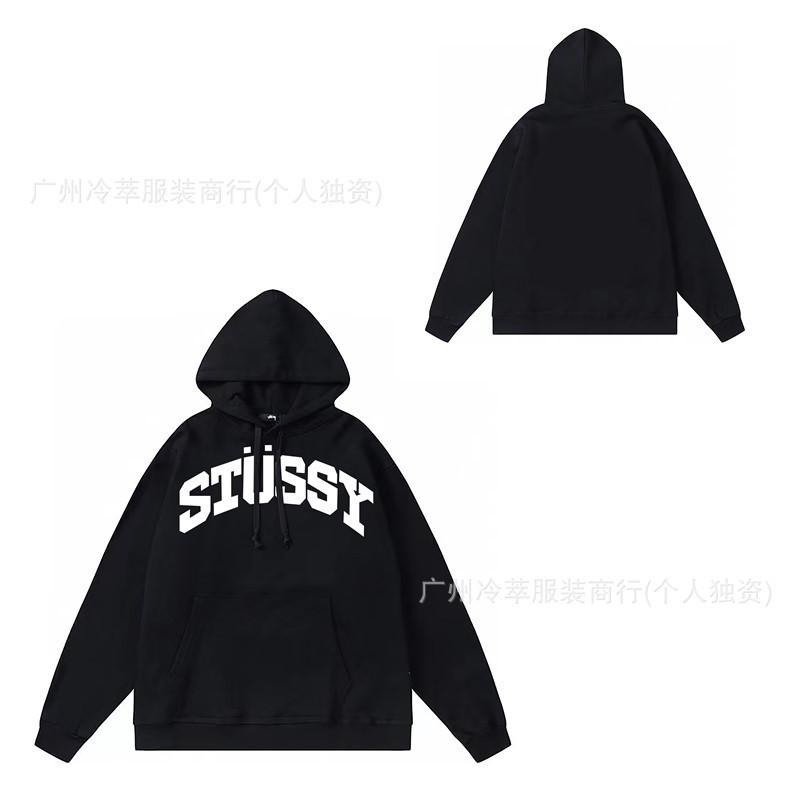 Mens Oversized Hooded Sweatshirt With Letter Print Streetwear Style Cotton Pullover Winter