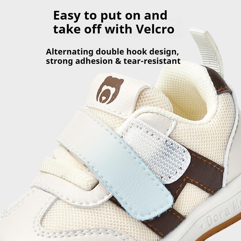 Spring Autumn Unisex Toddler Board Walking Sneakers Soft Sole Infant Shoes for 0-2 Years Old Baby Boys Girls
