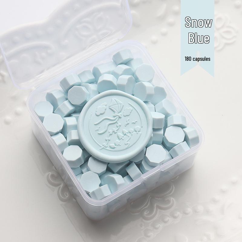 Matte Octagonal Sealing Wax Beads - Ice Cream Color Series for Wedding Invitations