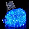 Solar Powered LED String Lights, 50/100/200/300 LEDs Christmas Fairy Rope Lights Tube Lights 8 Modes for Patio Garden Decor