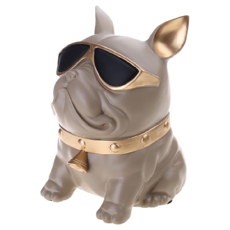 Decorative Paper Holder Bull Terrier Dog Tissue Holder Tissue Dispenser for Home