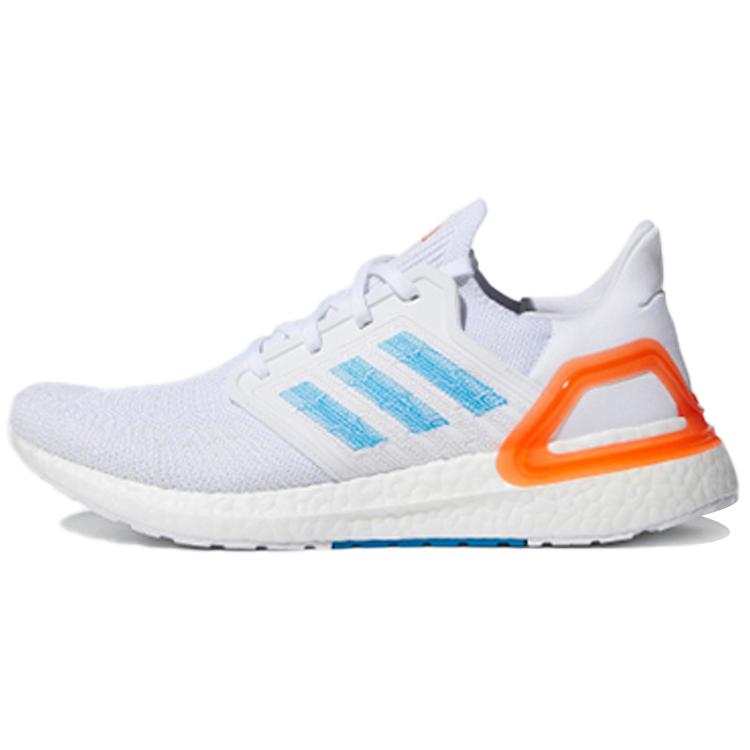New Adidas Ultraboost 20 Primeblue 'White Blue' FY3458