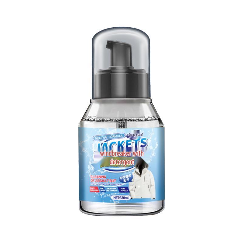 Waterless Softshell & Hardshell Down Jacket Cleaner - Oil Stain Remover & Waterproof Repair Agent