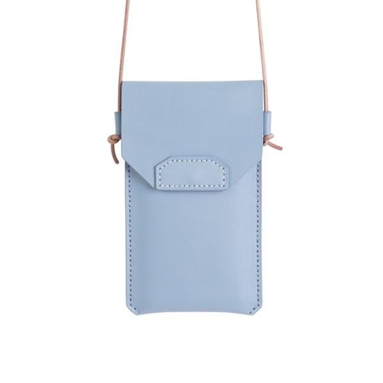 DIY Mobile Phone Bag Faux Leather Phone Pouch Craft Set Unfinished Crossbody Wallet Phone Bag for Daily Travel And Gifts