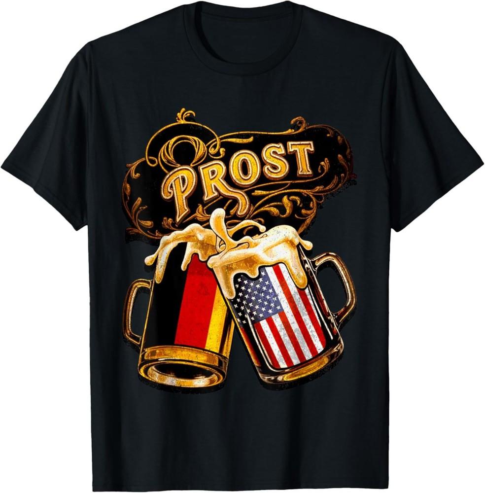 Oktoberfest German Beer Mug Prost Cheers in German T-Shirt Unisex T-Shirt S