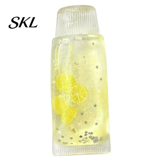 Toothpaste Tube Shape Toy Clear Glitter Toy, Stress Relief Fruit Squeeze Slow Rising Soft Sensory for Kids Adults Relaxation