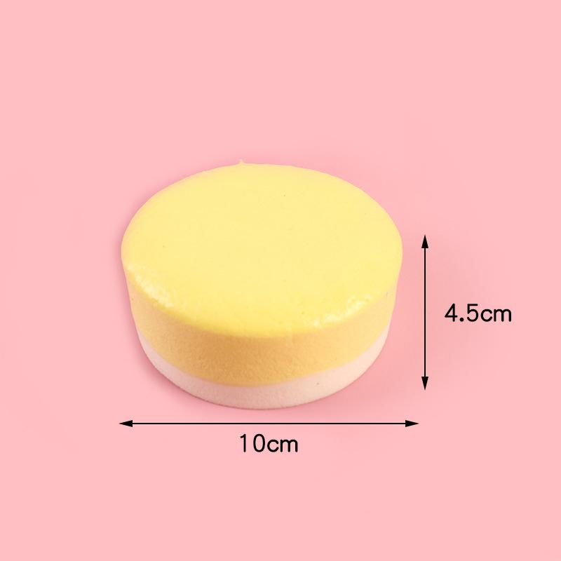 Rising Slow Simulation Pinch Bread Squeeze Toy Model Children Fun Bread Decompression Toys Soft Food Bread Stress Easing Gift