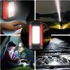 Lampada da Lavoro LED Lampada da Officina Dimmerabile Batteria Ricaricabile COB Lampada da Lavoro Magnetica Torcia da Officina Luce per Ispezione per Auto Campeggio Pesca Emergenza