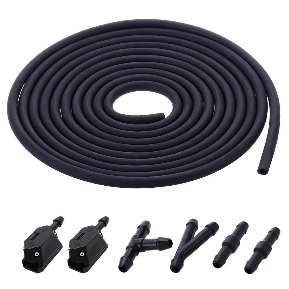 1set 7Pcs 4-way Adjustable Car Truck Arm Spray Nozzle 8mm 9mm Sprayer Nozzle Window Water Sprinkler Jet Drop Shipping