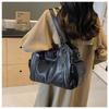 Soft Interior Compartment Shoulder Bags 2026 High Quality Ctrasting Colors Bags for Women Fashi Zipper Pu Women's Handbags