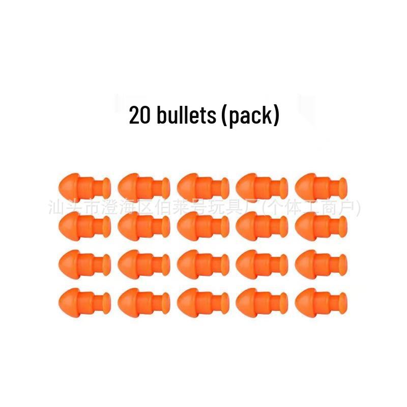 

Soft Egg Toy Gun with Foam Bullets and Magazines - Continuous Fire and Shell Ejection for Kids