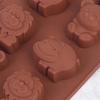 Forma 8 Animal Silicone Premium Non-Stick Mold for Homemade Chocolate, Candies, Jellies or Ice Cubes – Bear, Lion, Hippopotamus