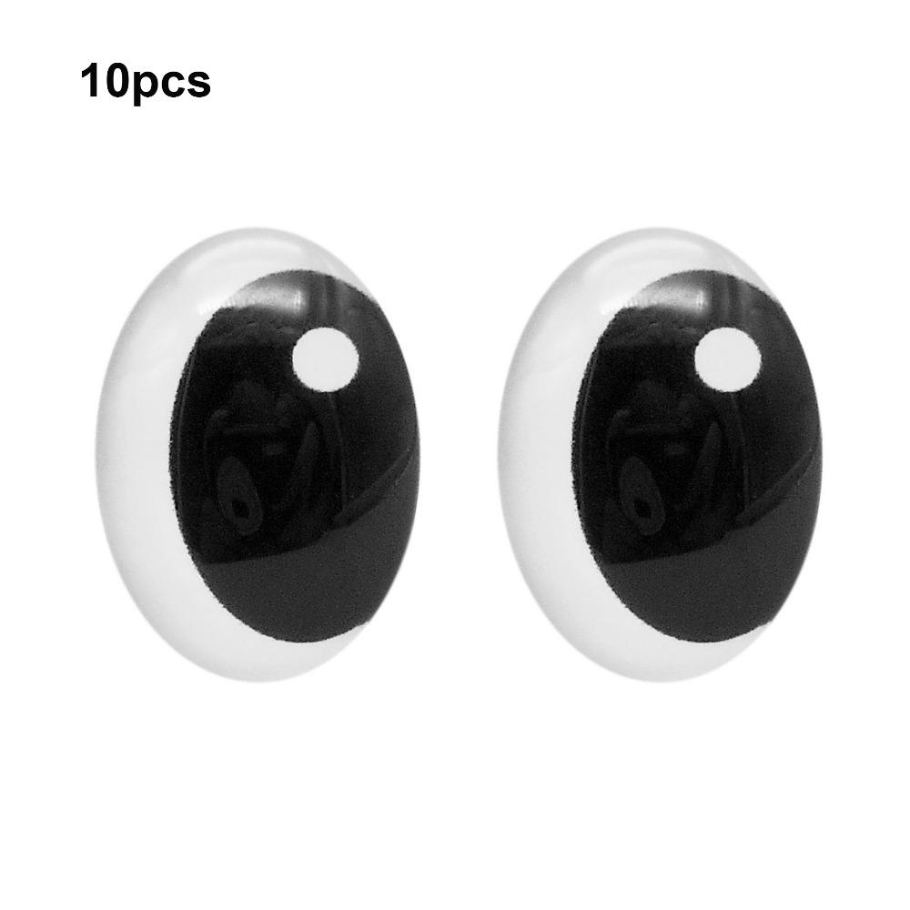 50pcs Crystal Doll Eyes Accessories Multistyles Simulation Glass Eye Patches