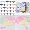 Vintage Folding Fan with Handle Multifunction Teenager Girl Props Gift