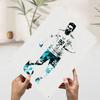 Argentina Soccer Painting Printed Poster Customized Wall Art Retro Vintage Metal Tin Signs for Home Aesthetic Decoration Room