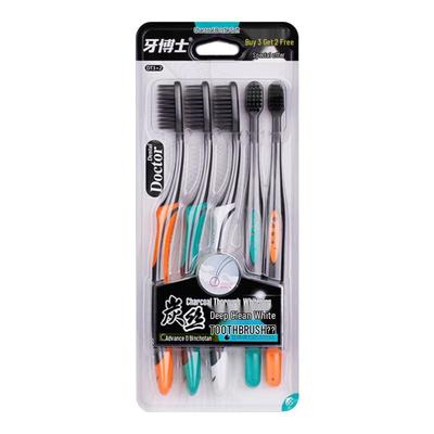 Dr. Tooth Charcoal Deep Clean Toothbrush Set