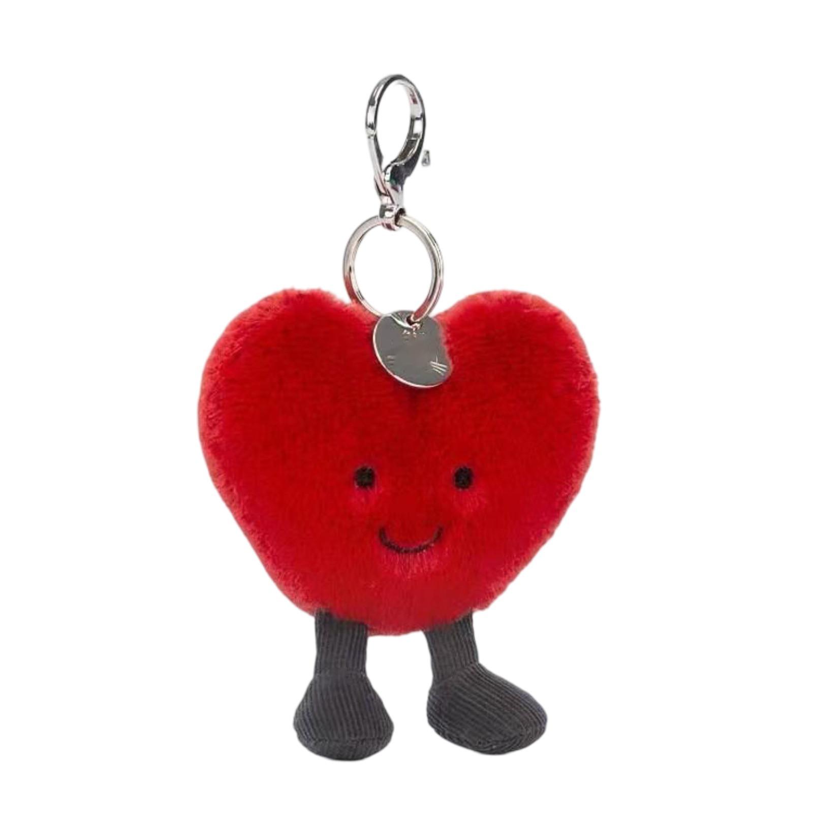 

Брелок Love Bag Charm с плюшевой подвеской, плюшевый брелок с пряжкой для рюкзака One Size