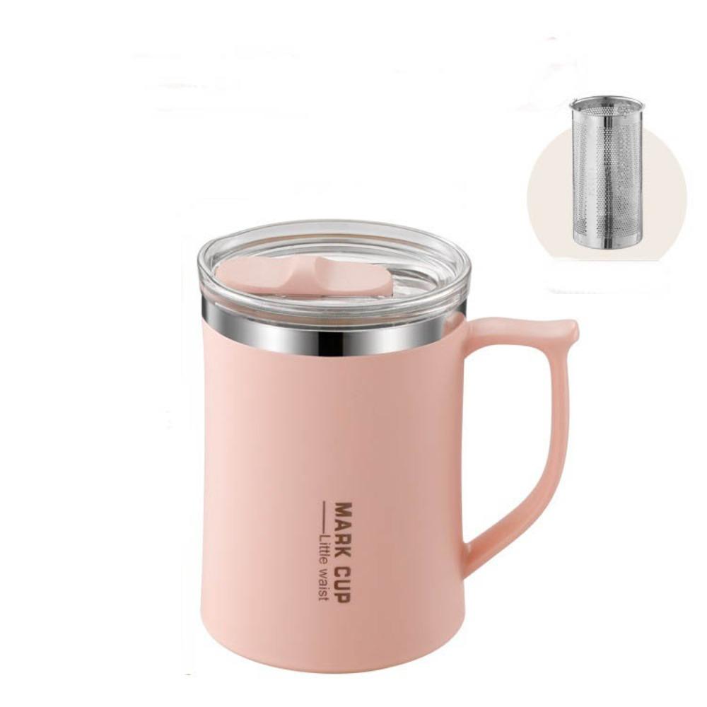 With Tea Filter Insulated Coffee Cup Large Capacity Water Cup Portable Thermal Mug  Travel