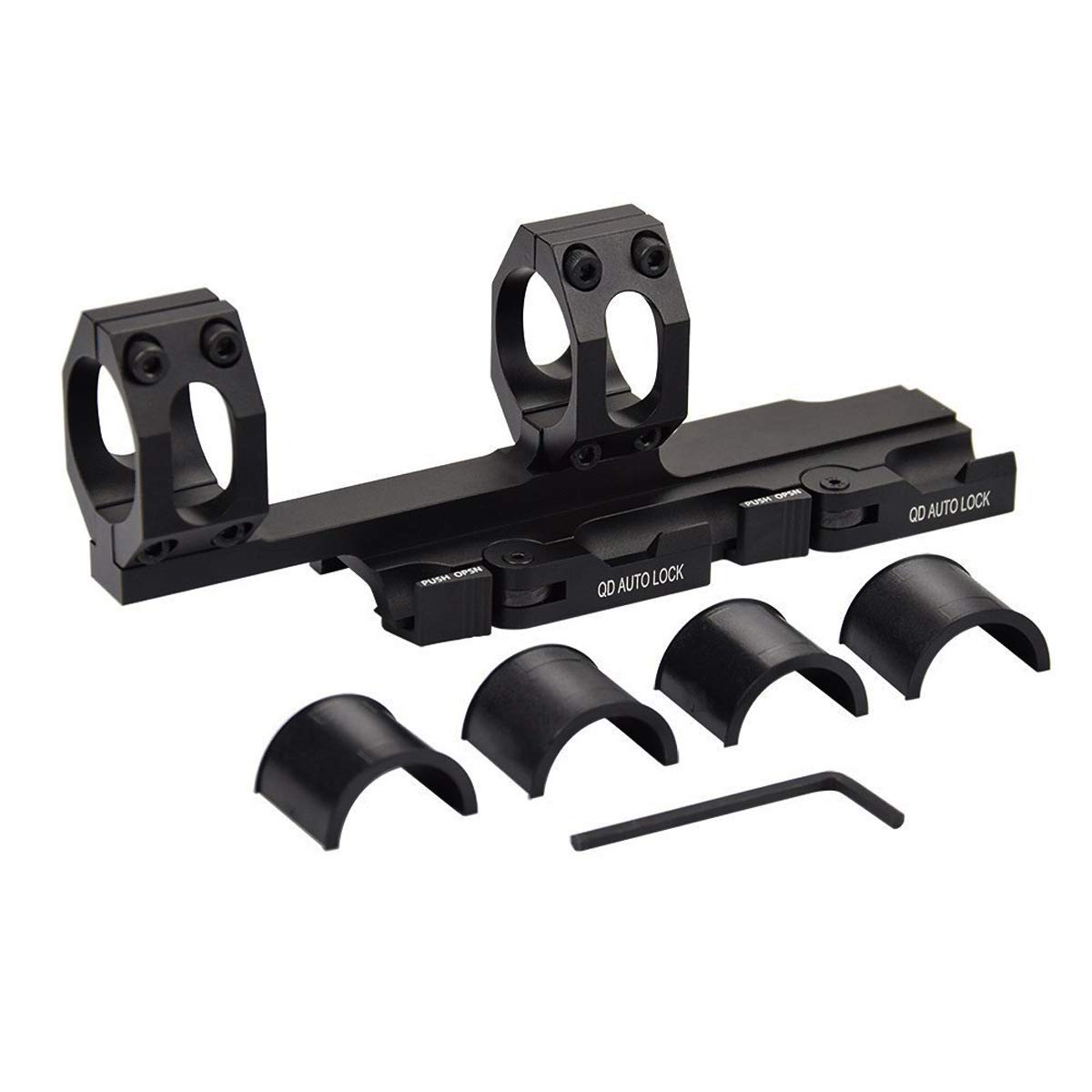 

American Defe Type Діаметр QD One Piece Offset Scope Mount BK 25 мм/30 мм
