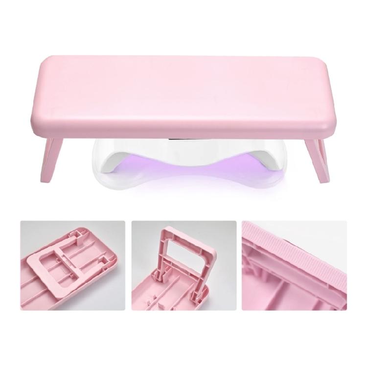 Plastic Wrist Support Portable Manicure Arm Rest Cushion Nail Art Arm Support for Easy Cleaning and Long Lasting Use