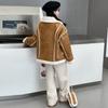 Big Girls' Stylish Thickened Shearling Coat - 2025 Autumn/Winter Fashion