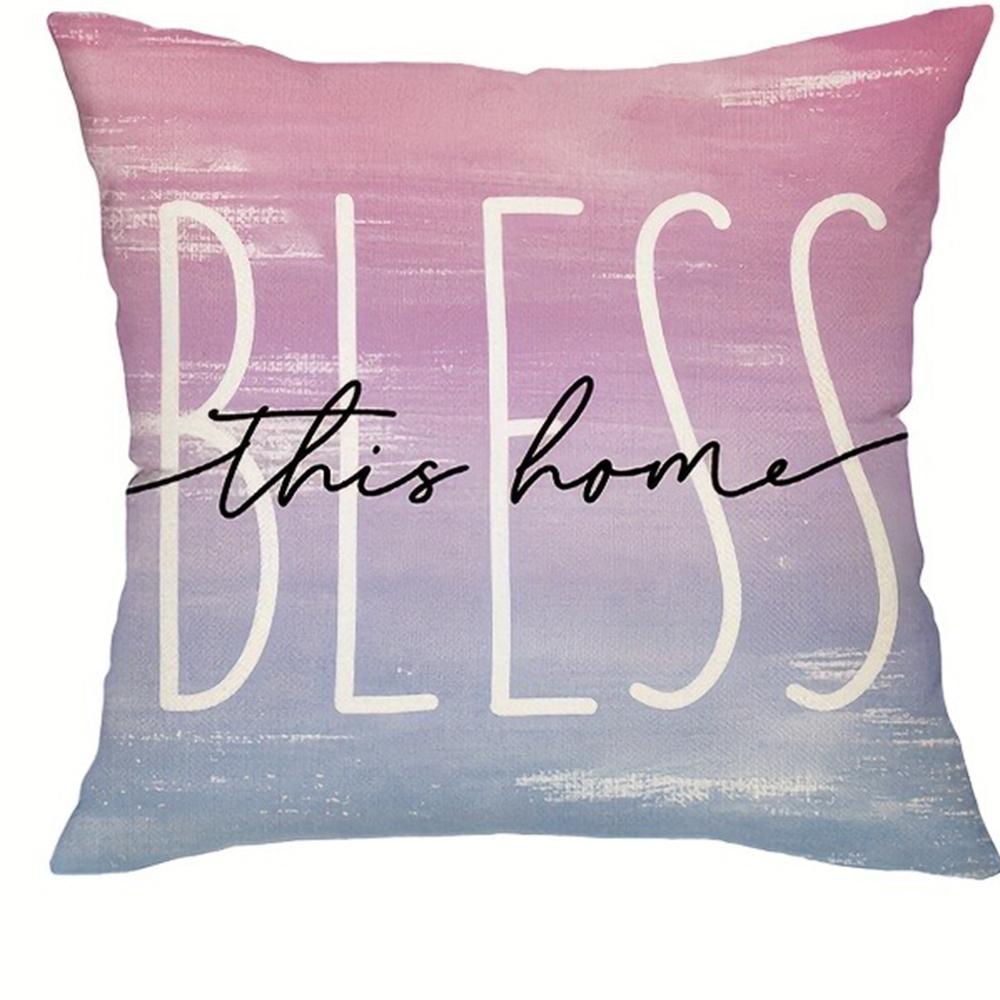 

Cozy Home - Floral Harmony Pillow CoversLiving room sofa cushion cover, soft and comfortable, bedroom room decoration 16x16Inch