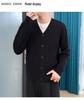 2025 Men's Trendy V-neck Knit Cardigan Sweater for Spring & Autumn