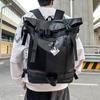 Li Shen Men's Casual Roll-top Backpack
