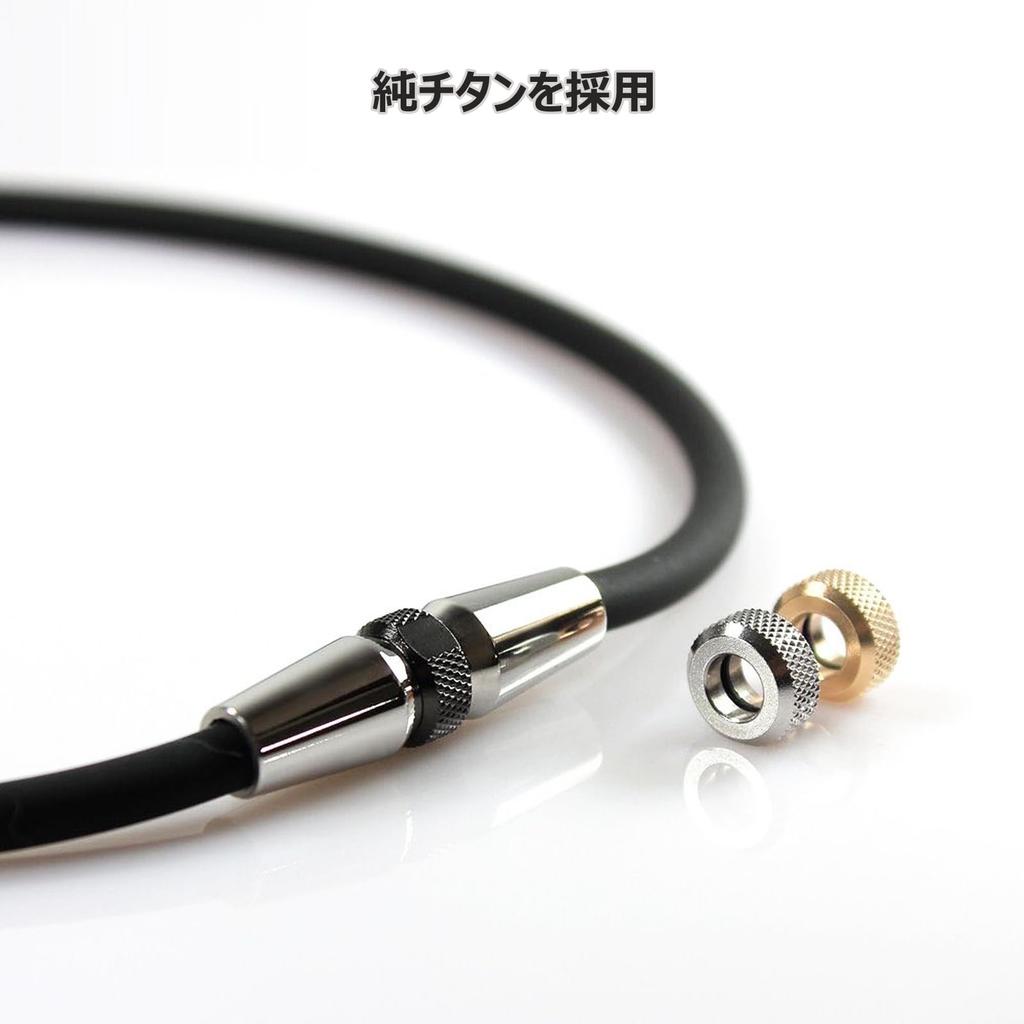 Static Static Eliminator Metal 3 Colors in 1 55cm [Kilig] Necklace, Magnetic, Germanium, Eliminator, Goods, Anti-Static, Silicone, Stylish, Popular,