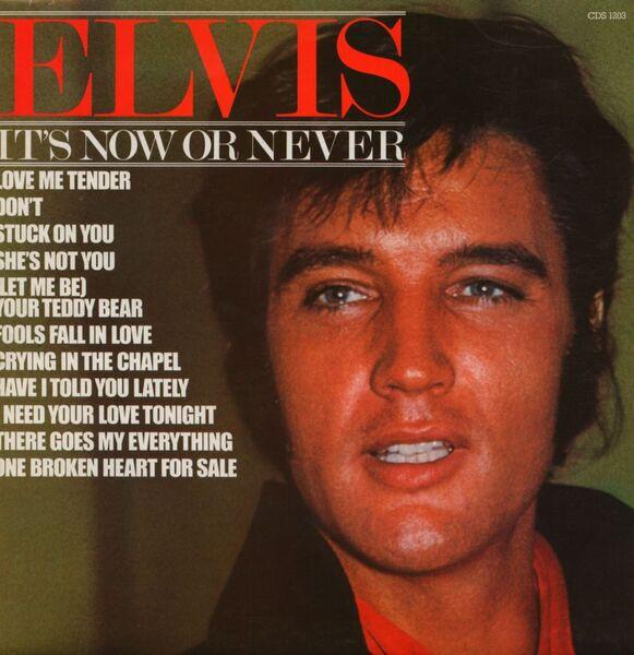 

LP Record ELVIS Its Now Or Never CDS1203 CAMDEN 1981 UK Rock Used