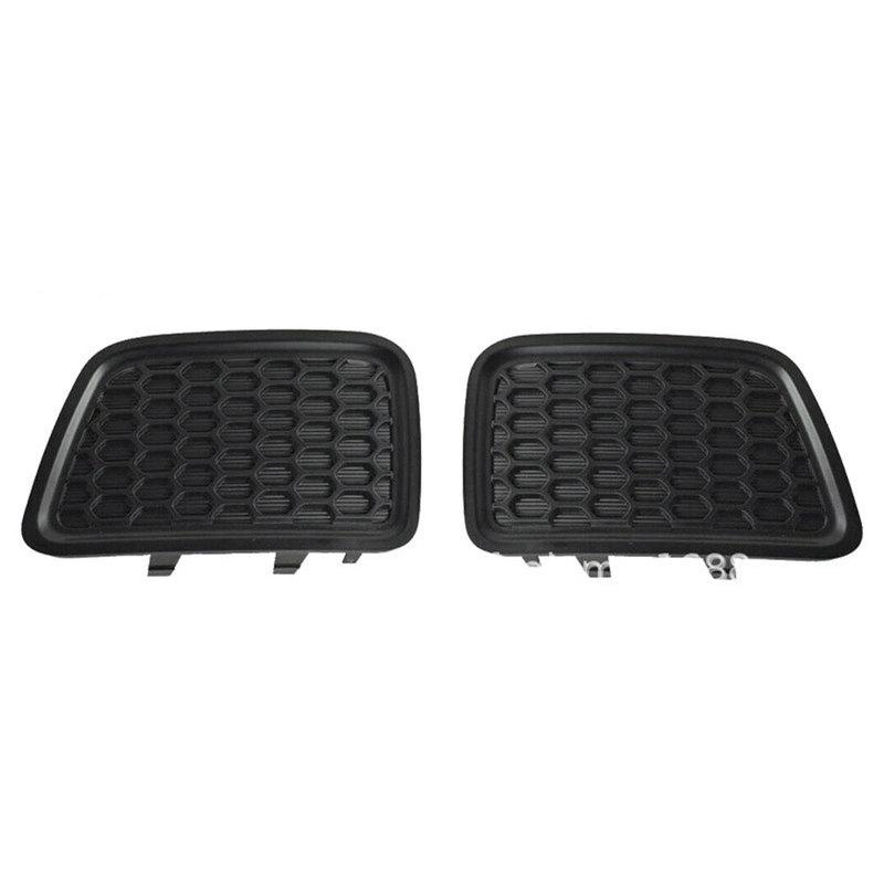 2Pcs Car Front Lower Grille Tow Hook Cover ert Bezel For Jeep Grand Cherokee 2014 2015 2016 Accessories 68143099AC 68143098AC
