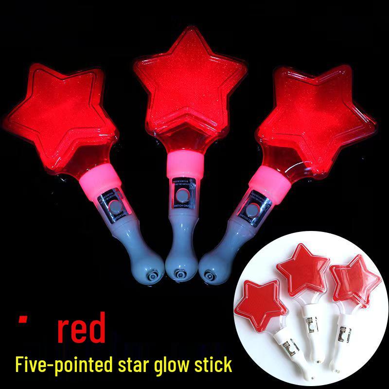 Luminous LED Fluorescent Concert Stick: Flashing Warning Light