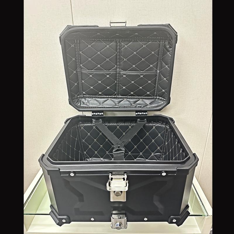 Quick-Release Waterproof Motorcycle Aluminum Tail & Side Boxes (28L-100L)