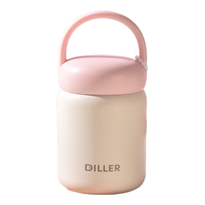 Diller Sakura Panda 200ml Portable Thermos Cup