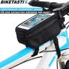 BIKETASTIX Bicycle Bag Frame Bag Top Tube Bag Mobile Phone Holder Waterproof