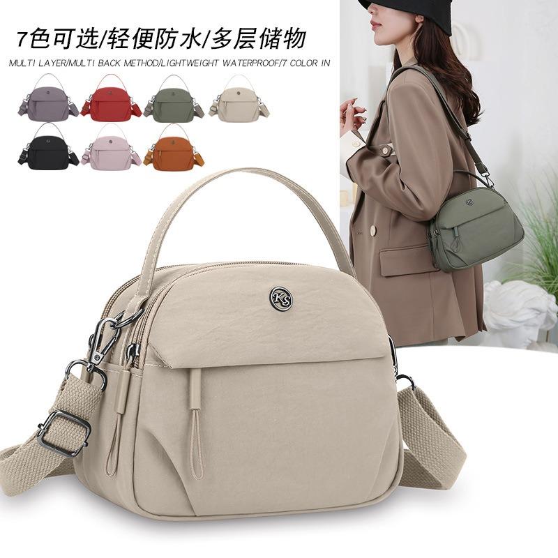 Mobile Phone Change Casual Small Bag Fashion Women Shoulder Bag Lightweight Nylon Mini Messenger Bag Handbag