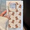 Cute Bow Bear Pattern Phone Case For iPhone 17 16 15 14 13 12 11 Pro Max 16E 17 Air 15 14 Plus X XR XS Max Protection Soft Cover