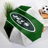 Jets Football Umbrella 8-Frame for Travel, Camping, Casual Lightweight Portable Umbrella, Essential for Every Family Holidays Gift