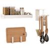 Danle Wall-Mounted Kitchen Storage Organizer Set