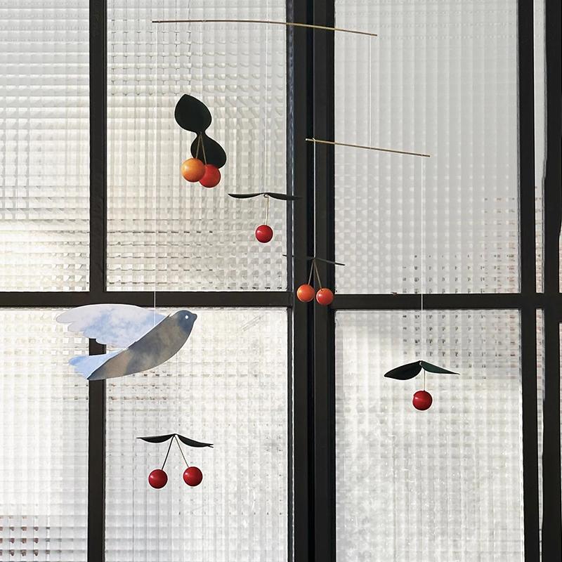 Peace Dove Wind Chimes Modern Cherry Bird Wind Chime Interior Luxury Decorative Hanging Bell Minimalist Aesthetic Hanging Bells