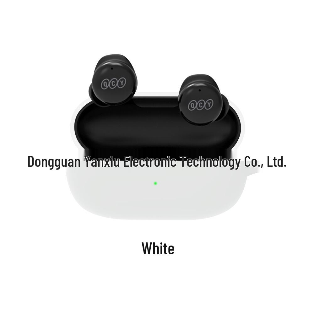 

QCY T17 Беспроводные Bluetooth-наушники Силиконовый защитный зарядный кейс - В наличии T17