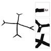 Nylon elastic band+plastic+metal Adjustable Stretch Triangle Metal Fixing Clips