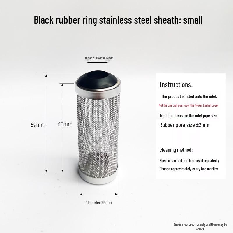 Stainless Steel Protective Inlet Cover for Aquarium Canister Filter – Filter Mesh for Fish Tanks and Shrimp Nets