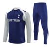 Halbzip Bestickter Fußball Trainingsanzug Set Arsenal Barcelona Real Madrid Camouflage Fußballanzug